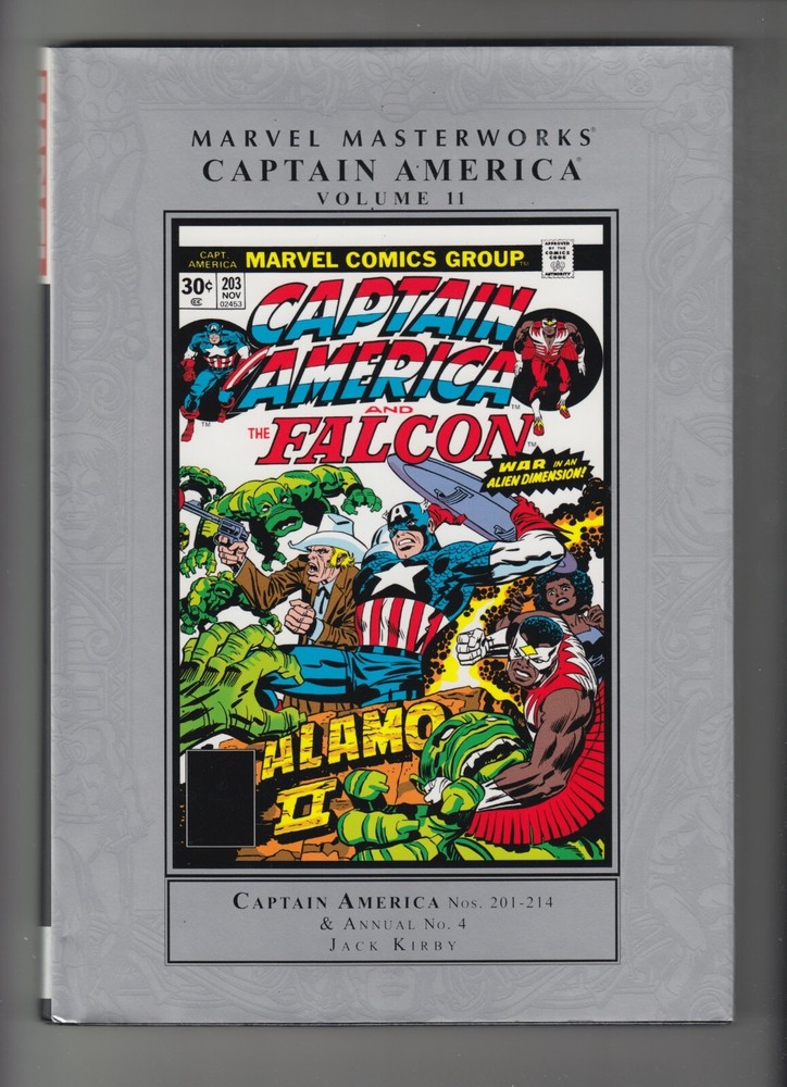 MARVEL MASTERWORKS VOL 11 CAPTAIN AMERICA HC Issues #201-214 Annual #4 Rare OOP