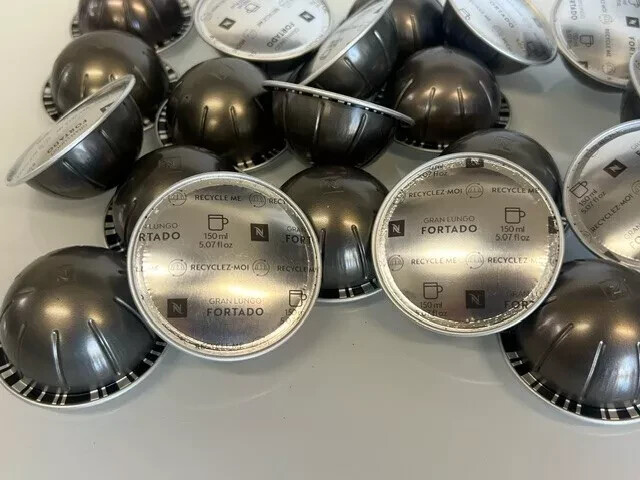 Nespresso Vertuo Fortado Gran Lungo Coffee 30 Loose Pods 5.07 oz Free Shipping Until 4/25