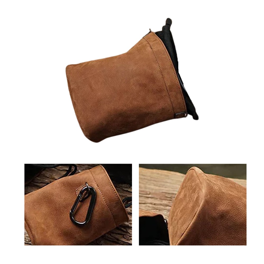 Genuine Leather Camera Case Mini Bag Soft Cover For Leica M Q Q2 Sony A7 A9 Fuji