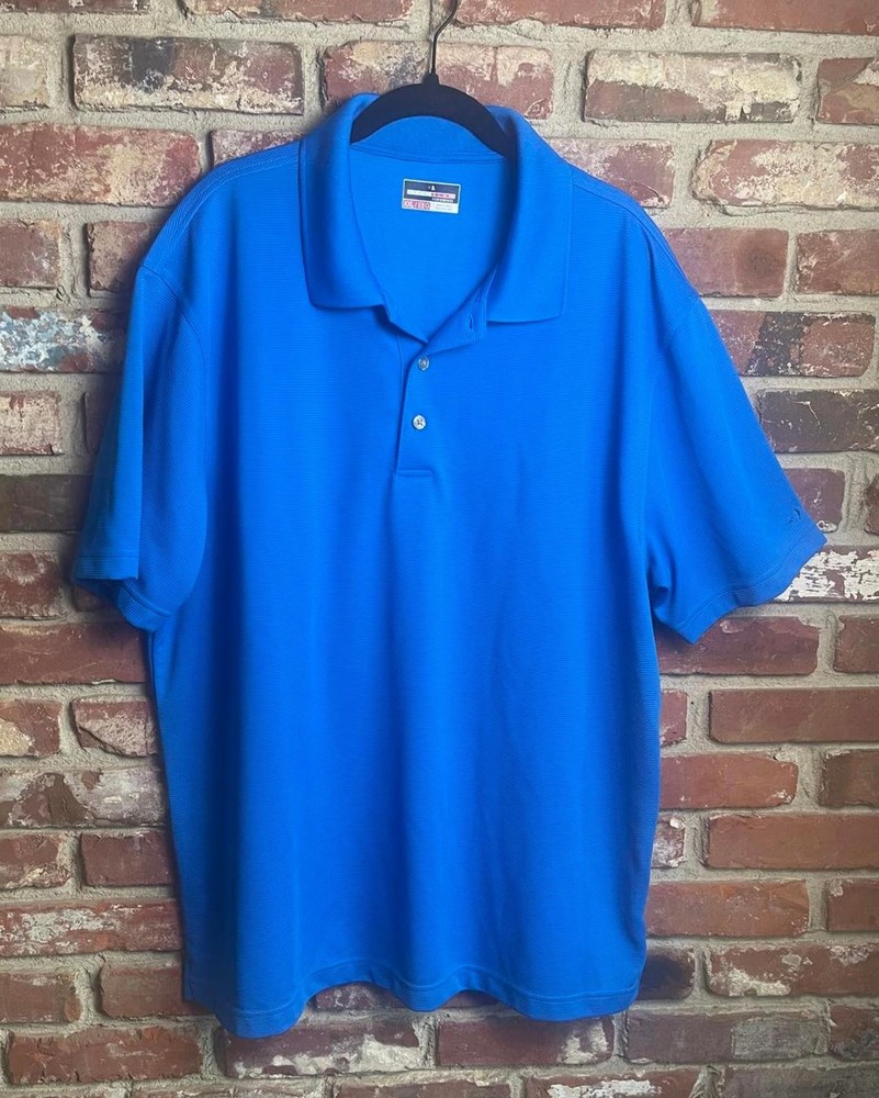 Grand Slam Performance Men's Polo Shirt XXL Blue