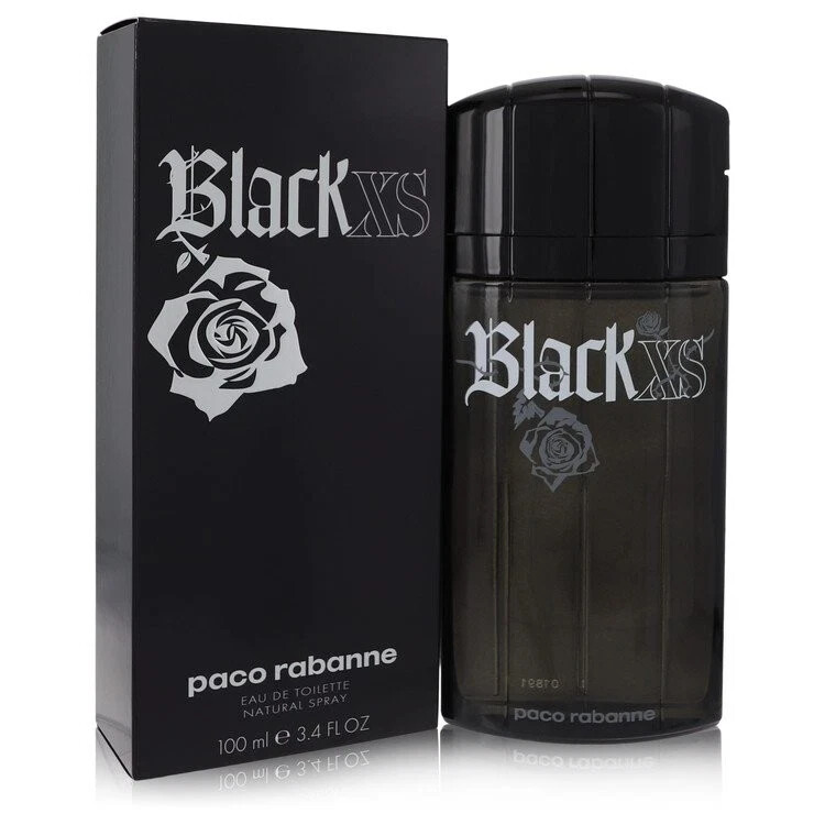 Black XS by Paco Rabanne Eau De Toilette Spray 3.4 oz for Men New in Box