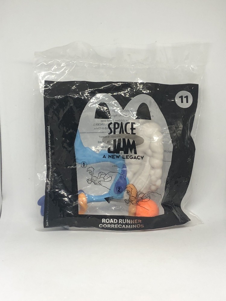 2021 Space Jam Happy Meal Toy Road Runner #11 New in Package McDonalds A New Legacy