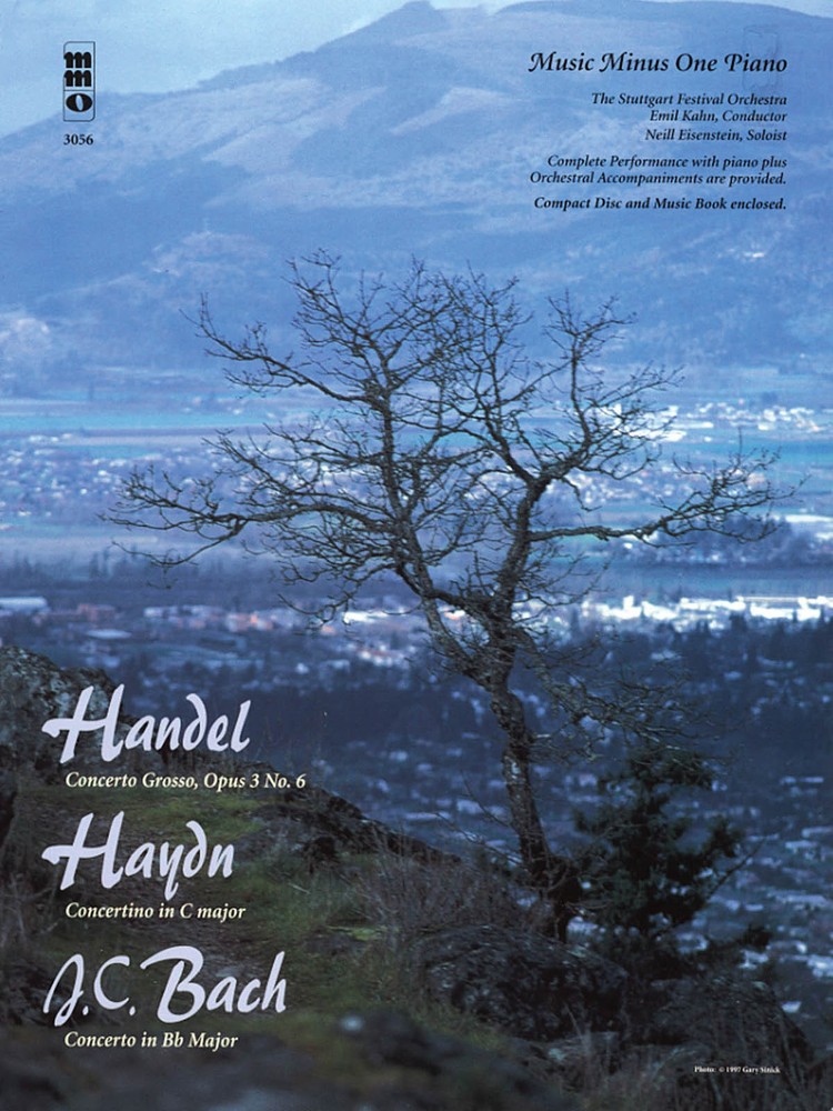 Handel Concerto Grosso Op 3 No 6 Haydn Bach Piano Sheet Music Minus One Book CD