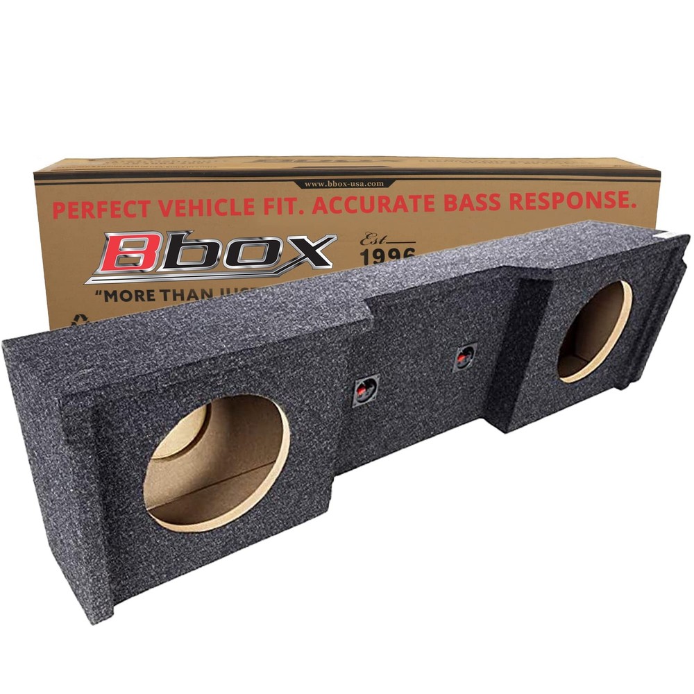 Bbox Dual Sealed 10 Inch Subwoofer Enclosure with Accu-Tuned Design