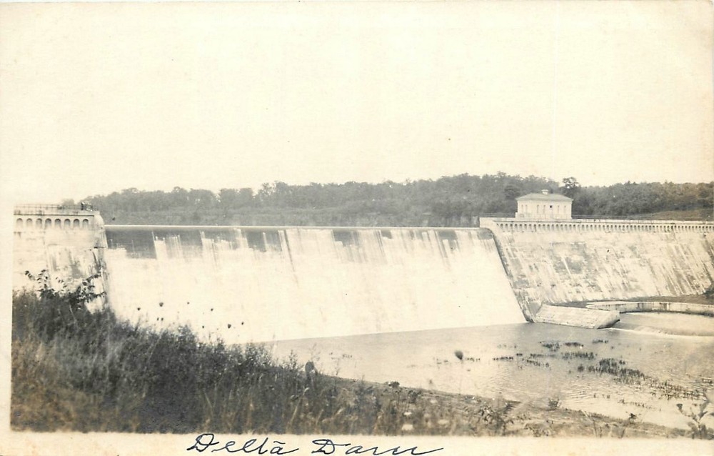 c1910 Rome New York Delta Dam RPPC Postcard 25-10542