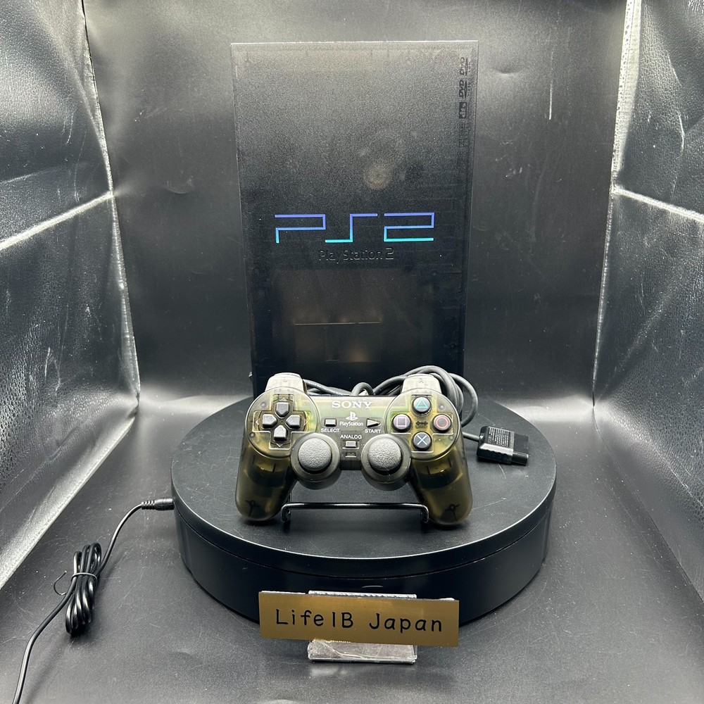 Sony PlayStation 2 PS2 Console SCPH-37000 B Zen Black Japan Model System