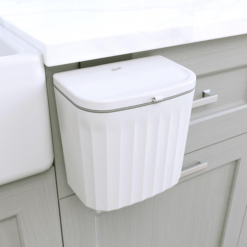 Roomate under Counter Trash Can | Space Saving Waste Bin for Kitchen Cabinet,...