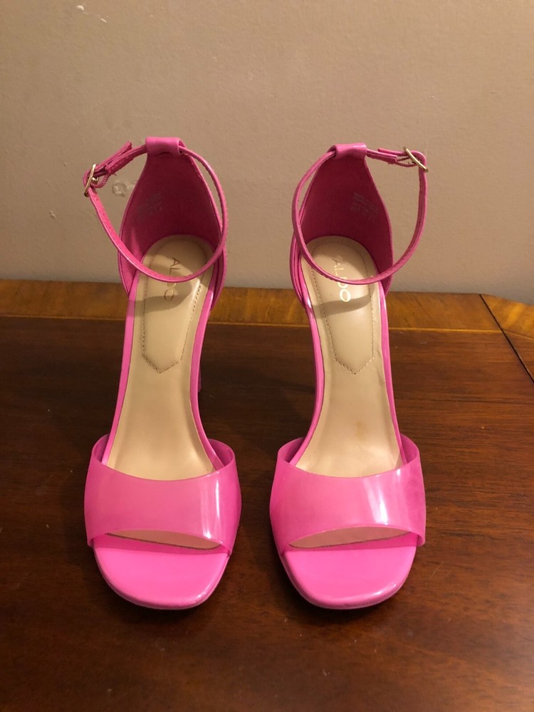 ALDO Ligoria Hot Pink Stiletto Sandal Heels