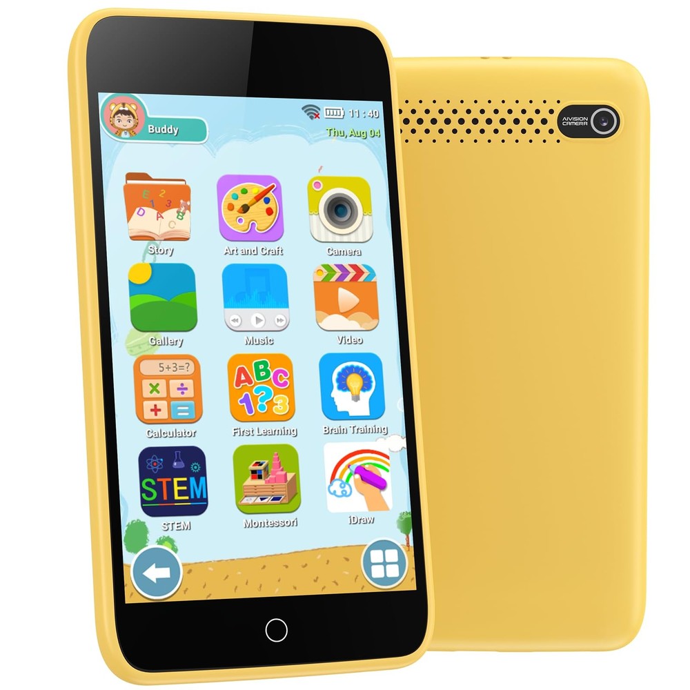 Smart Touchscreen Learning Toy for Kids Ages 3-12 - Interactive Educational Gift