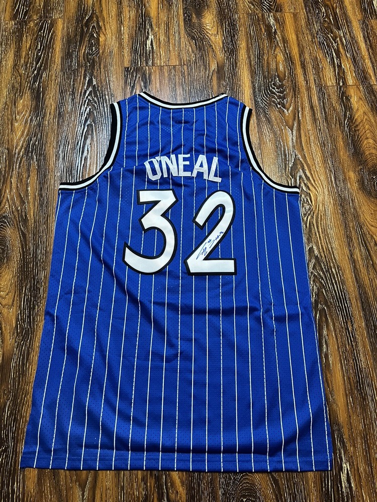 Shaquille O’ Neal Orlando Magic Adult XL Mitchell & Ness Autograph Jersey