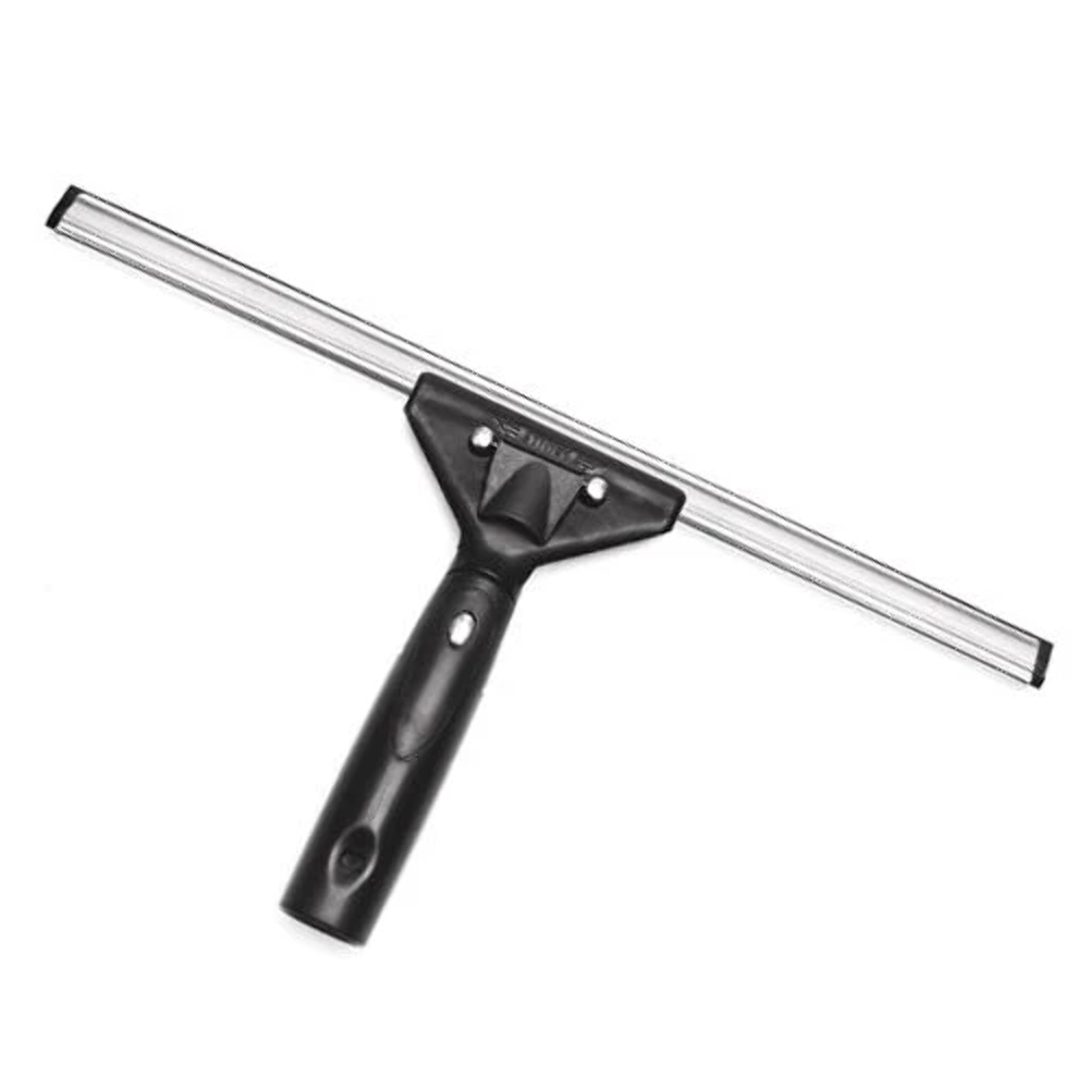 Ettore Pro+ Zero Degree Window Cleaning Squeegee Complete w/ Stainless Steel Cha
