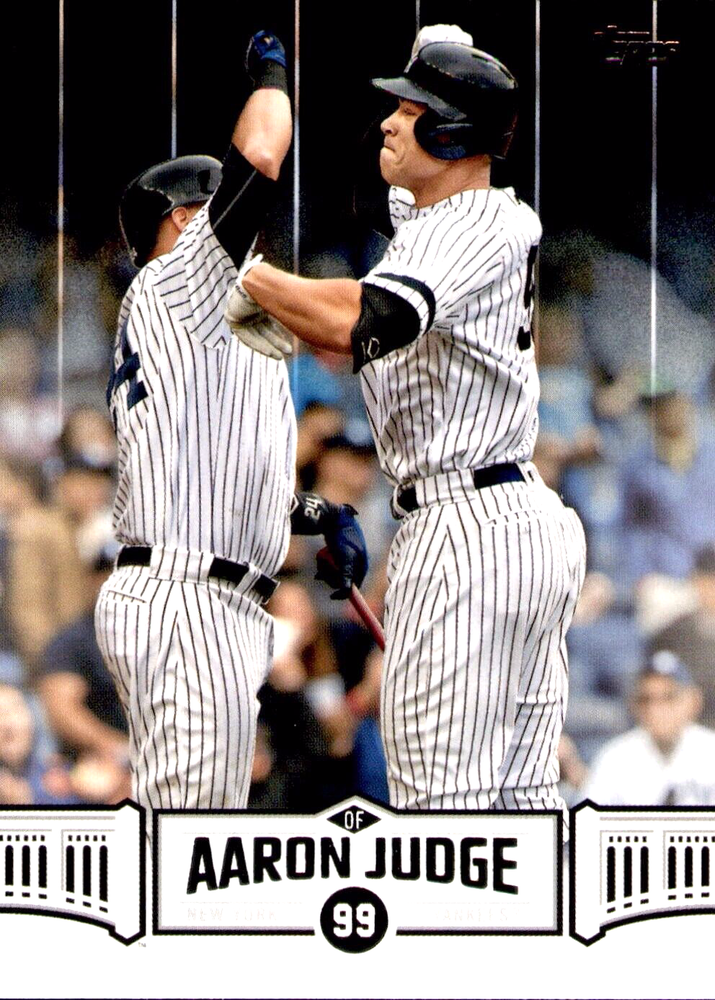 2018 Topps Series 2 Aaron Judge Black Highlights AJ-20 Yankees Card