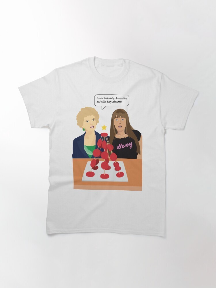 Kath & Kim Christmas Little Baby Cheeses Christmas Gifts T-Shirt Tee