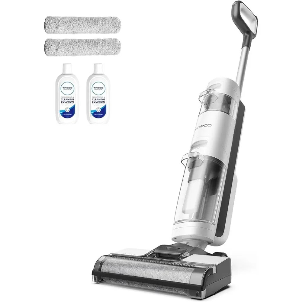 Cordless Wet Dry Vacuum Mop for Hard Floors One-Step Cleaning