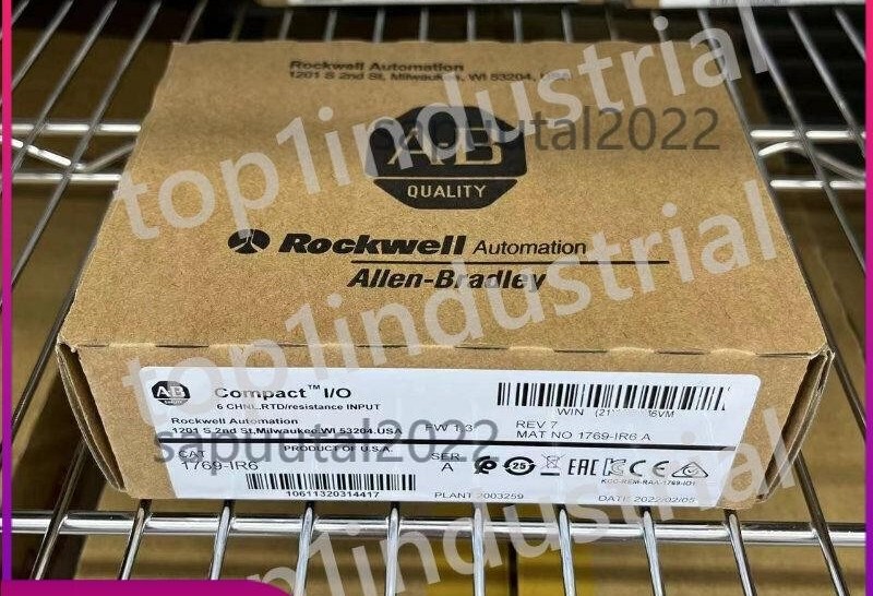 New Factory Sealed AB 1769-IR6 CompactLogix 6 Pt RTD Module 1769IR6  Free Tax