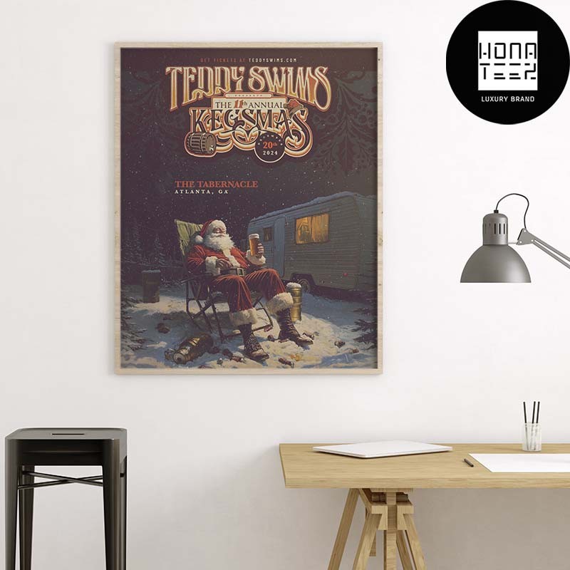 Teddy Swims Kegsmas 2024 Wall Art Home Decor No Frame