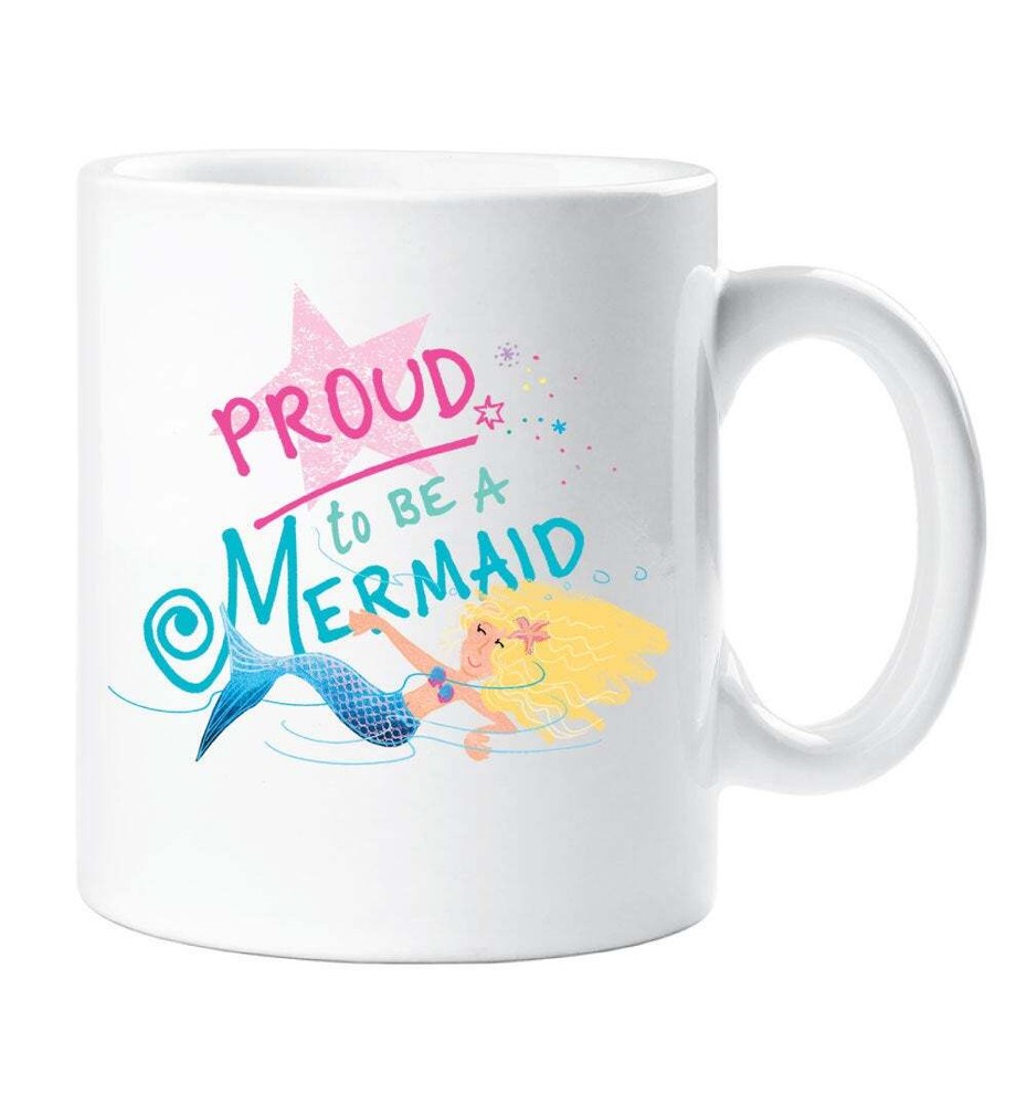 Proud To Be A Mermaid Friend Mug Magical Gift for Christmas Valentines