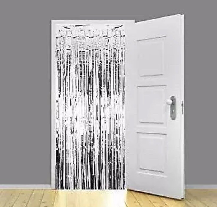 Glitter Foil Backdrop Curtain for Weddings Birthdays Baby Showers