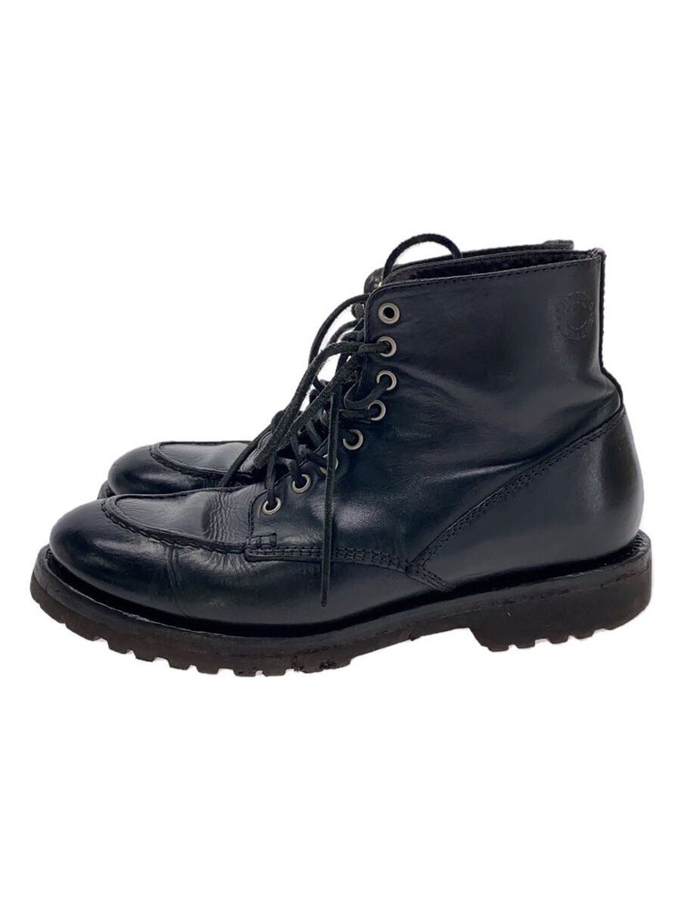 Buttero U-Tip/Lace-Up Boots/40/Blk/Leather/B3802 858