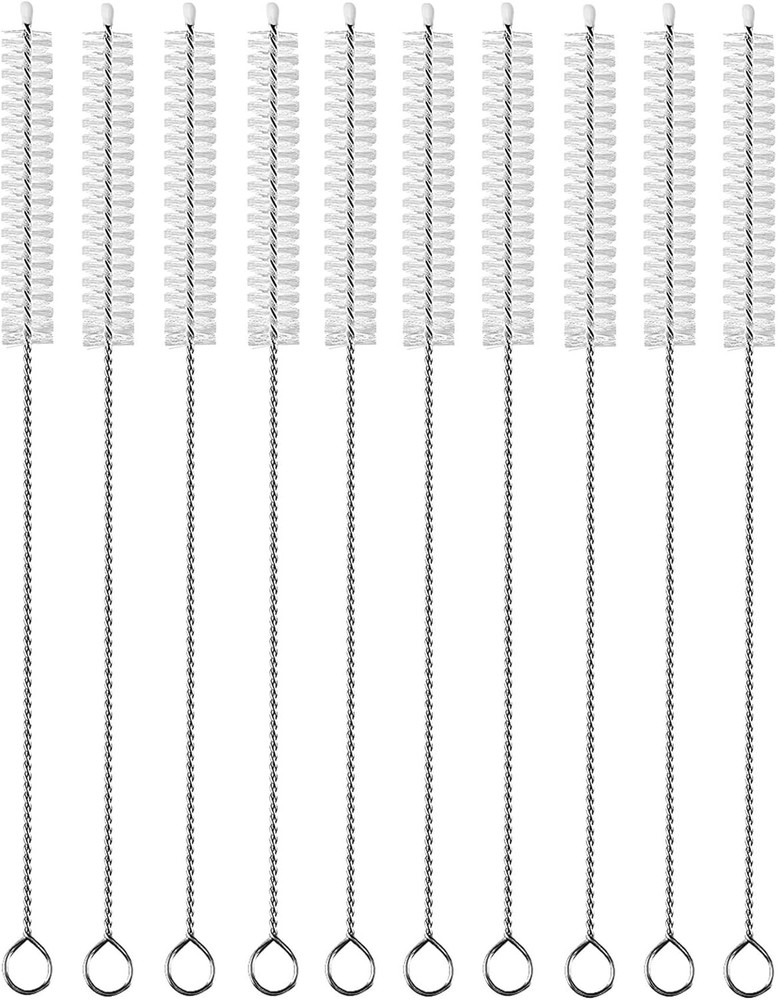 12-Inch Extendable Straw Cleaner Brush with 12mm Wide Extra Pipe Cleaners