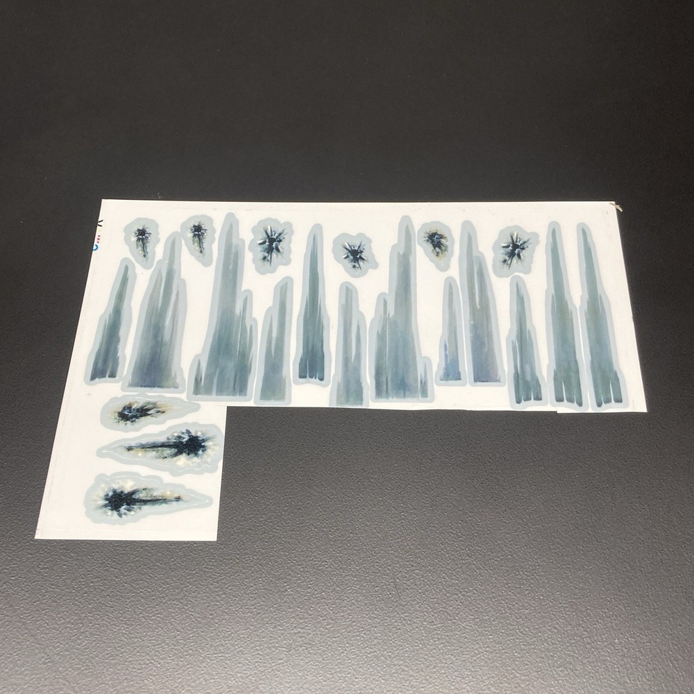 Star Wars Legacy Imperial AT-AT Walker Leg and Main Body Unused Stickers OEM Set