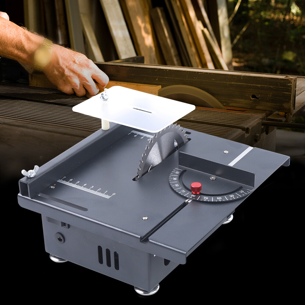 Mini Table Saw 7200RPM 100W Multifunctional Woodworking Hobby Tool