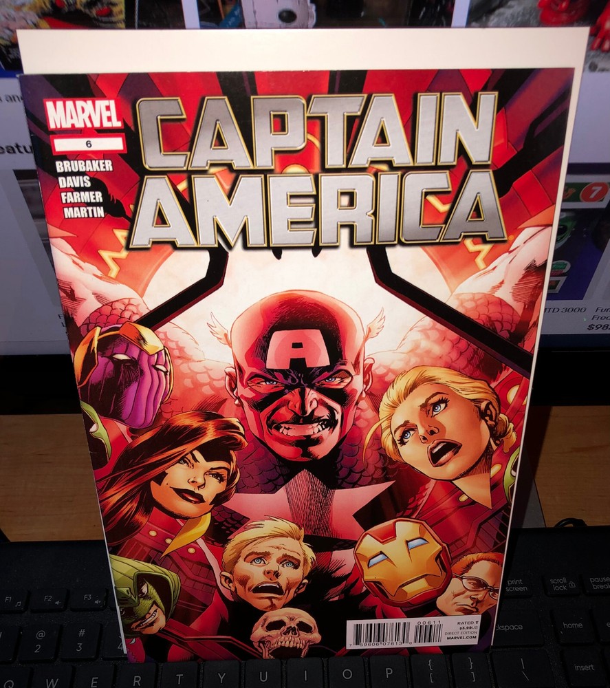 Captain America Issue 6 Marvel Comic 2012 First Print