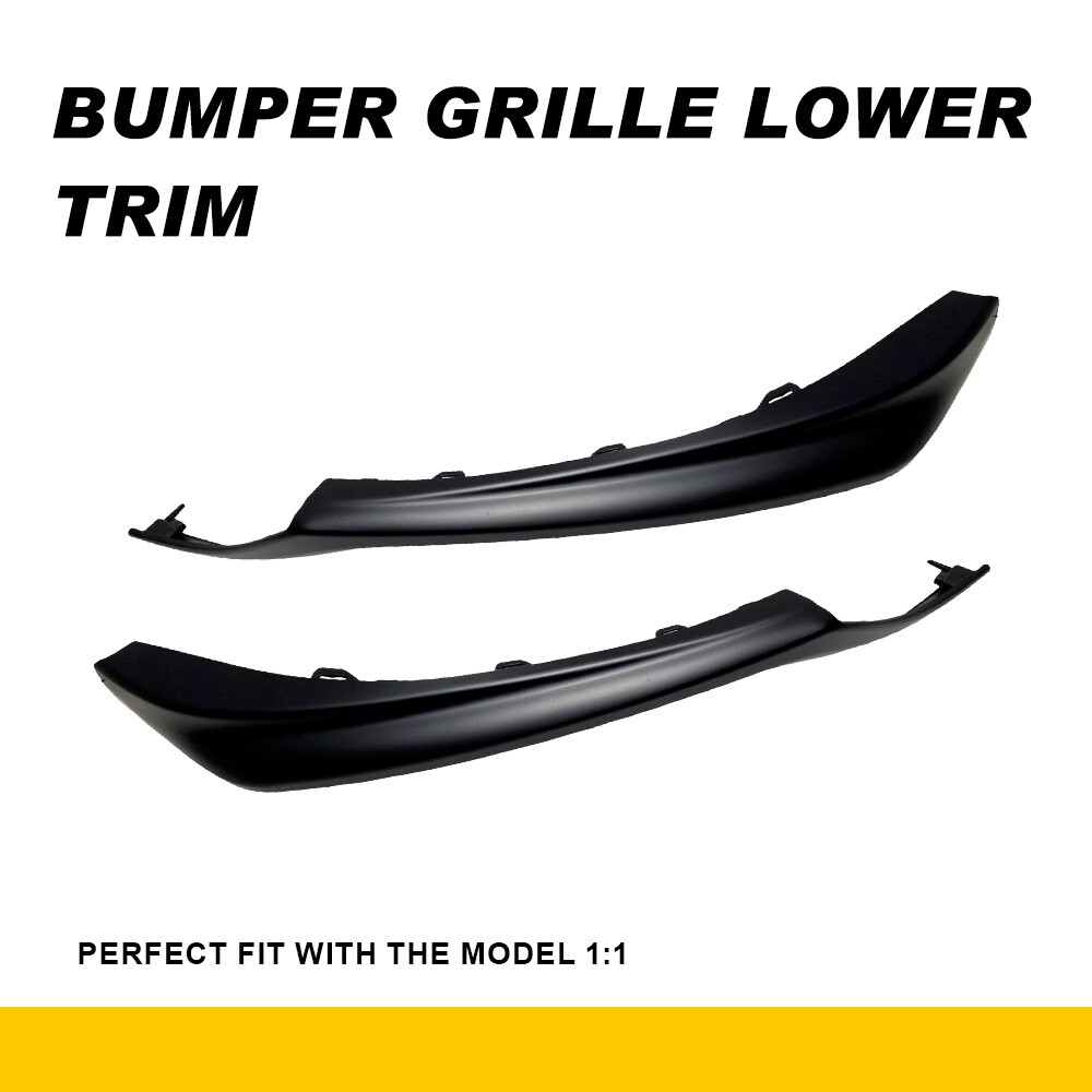 Fit For 2021-2023 Toyota Camry SE/XSE Front Bumper Black Lower Trim Molding M