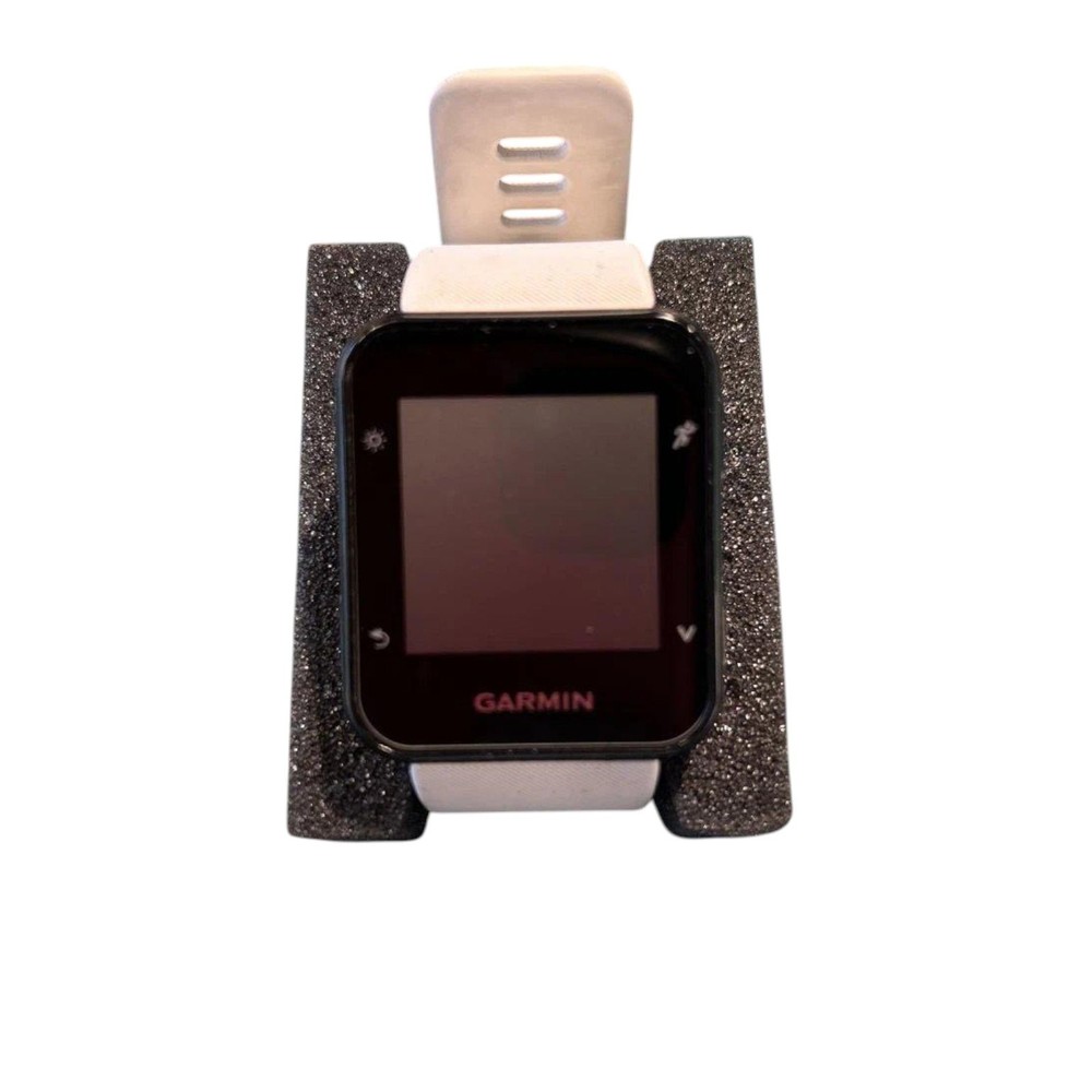 Garmin Forerunner 35 GPS Running Watch with White Silicone Band - Used with Box & Manual