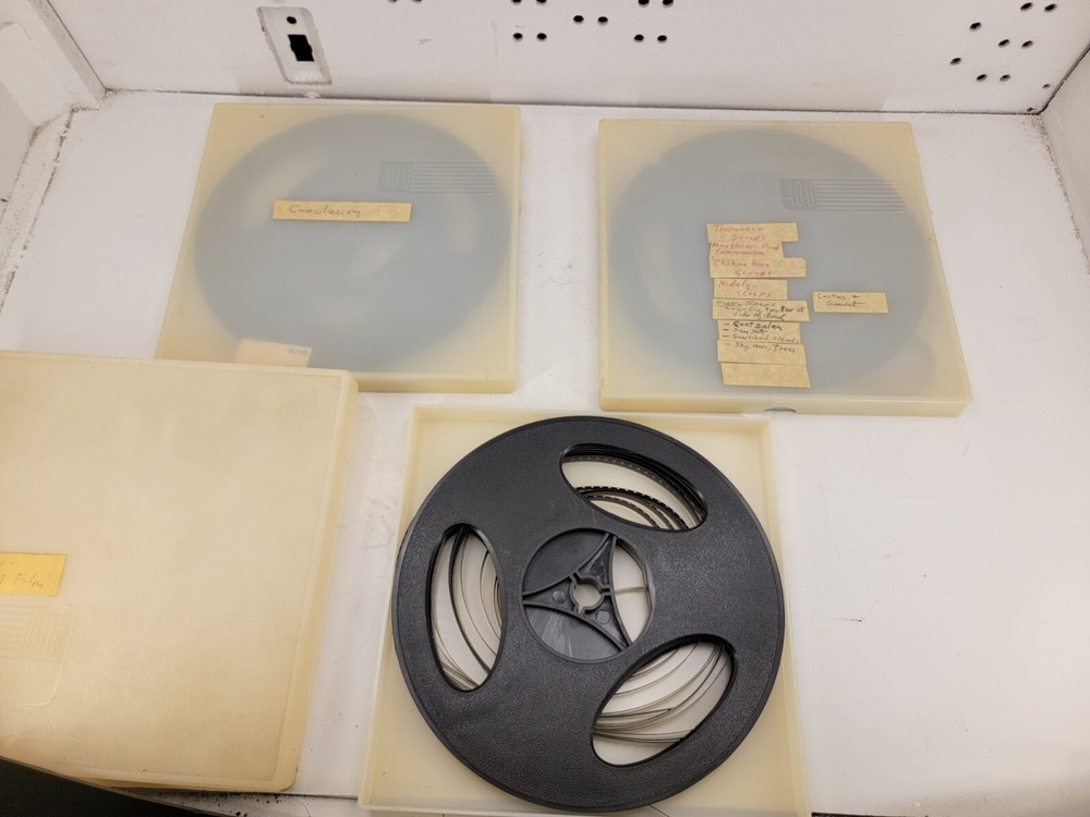 UNIQUE LOT of Vintage 8mm Film Clips, Sky Moon Cactus Sunset Hawaii Communism?