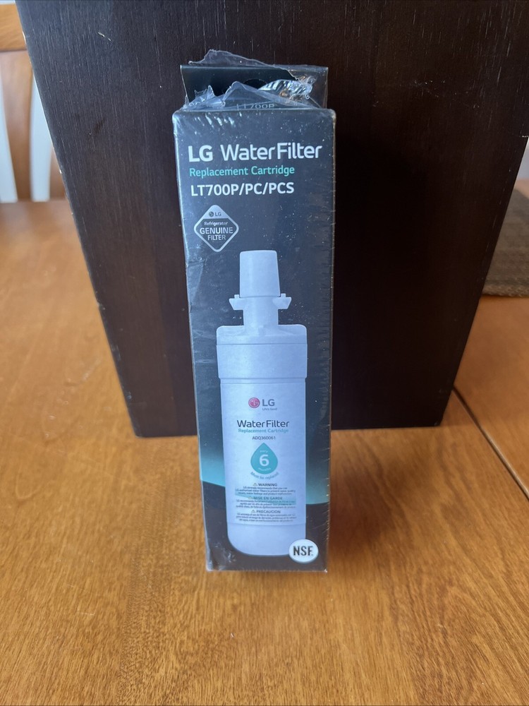 LG Water Filter Replacement Cartridge LT1000P/PC/PCS 6 month/200 Gallons New