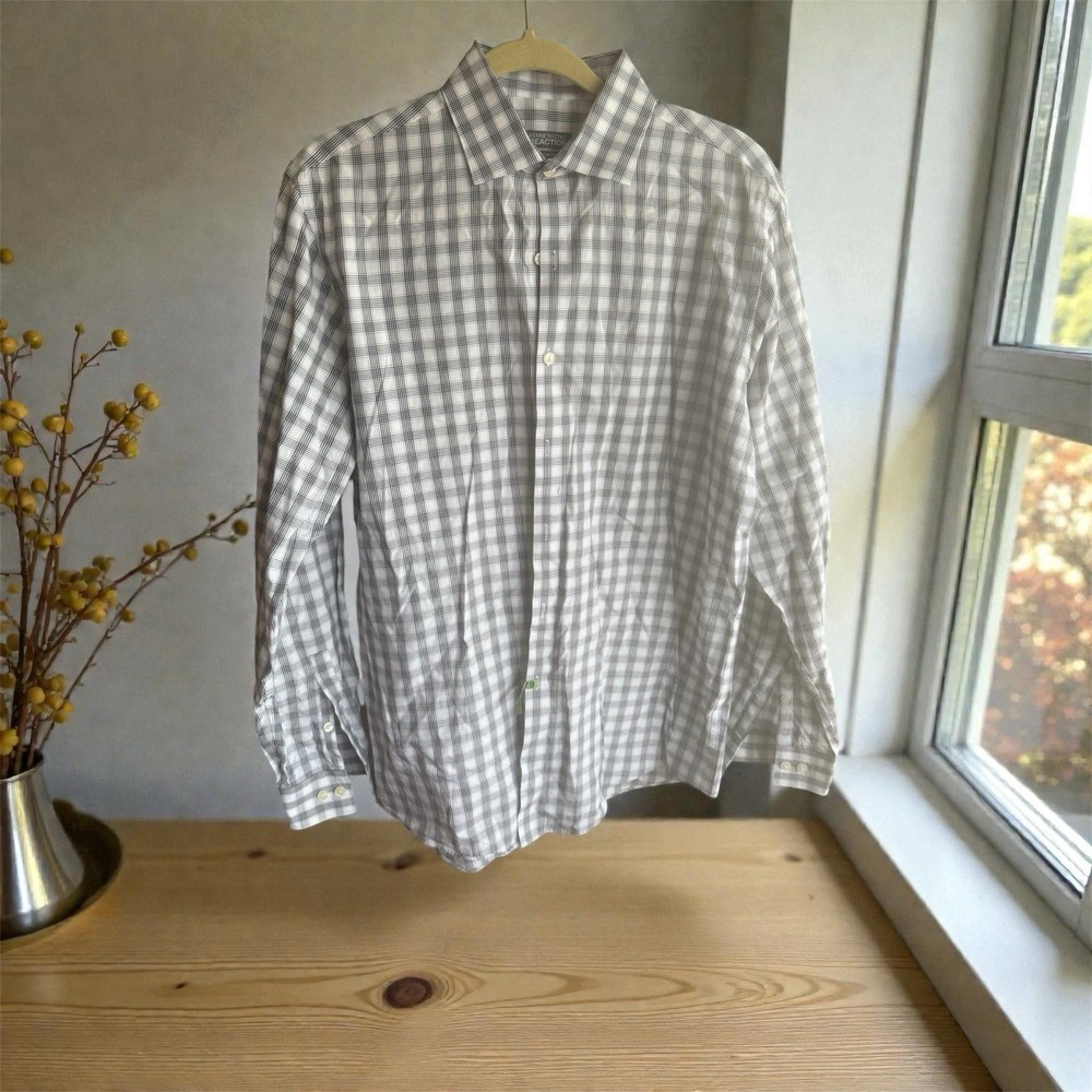 Kenneth Cole Reaction Slim Fit Men’s Dress Shirt