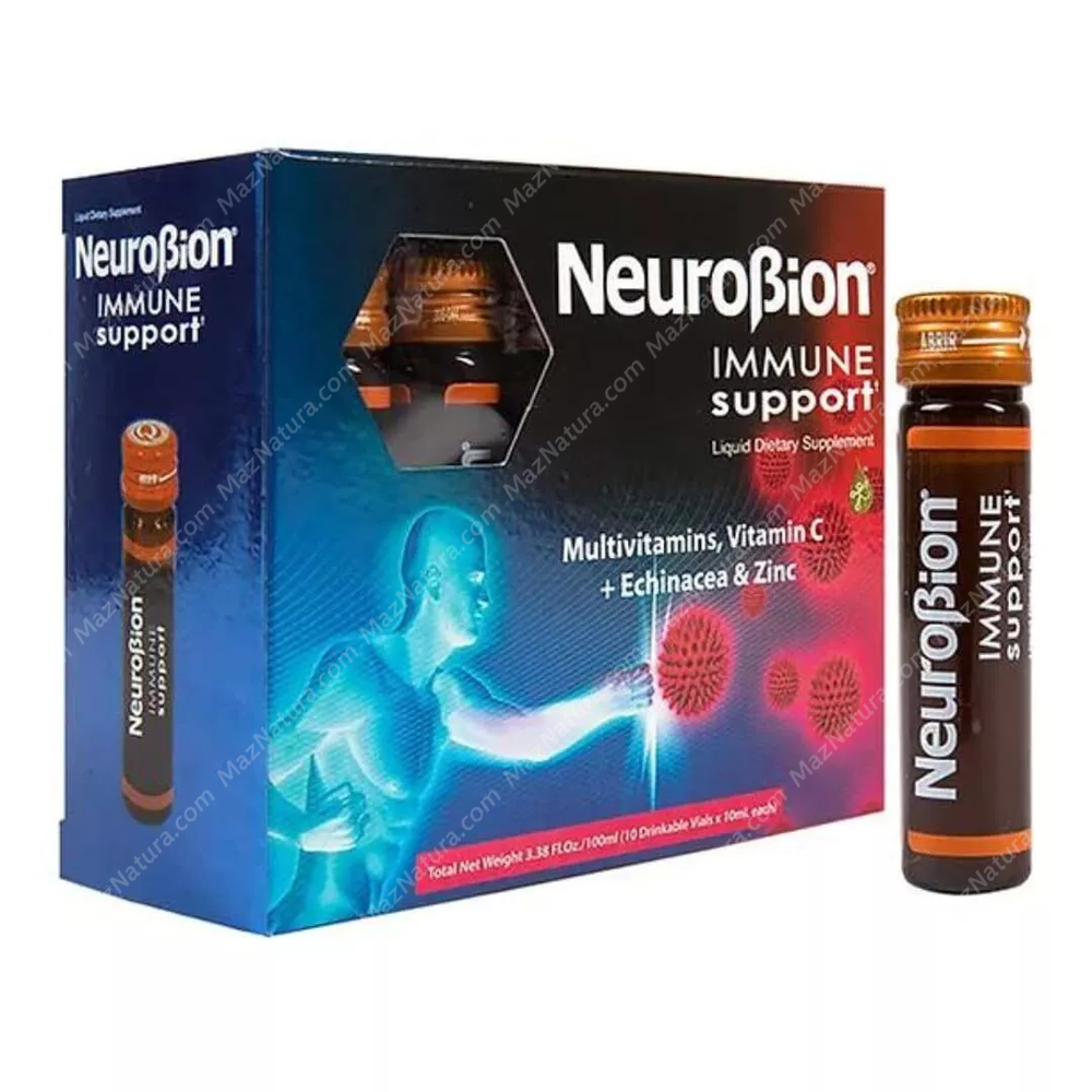 Neurobion Immune Support All-in-One Liquid Dietary Supplement - 10 Vials