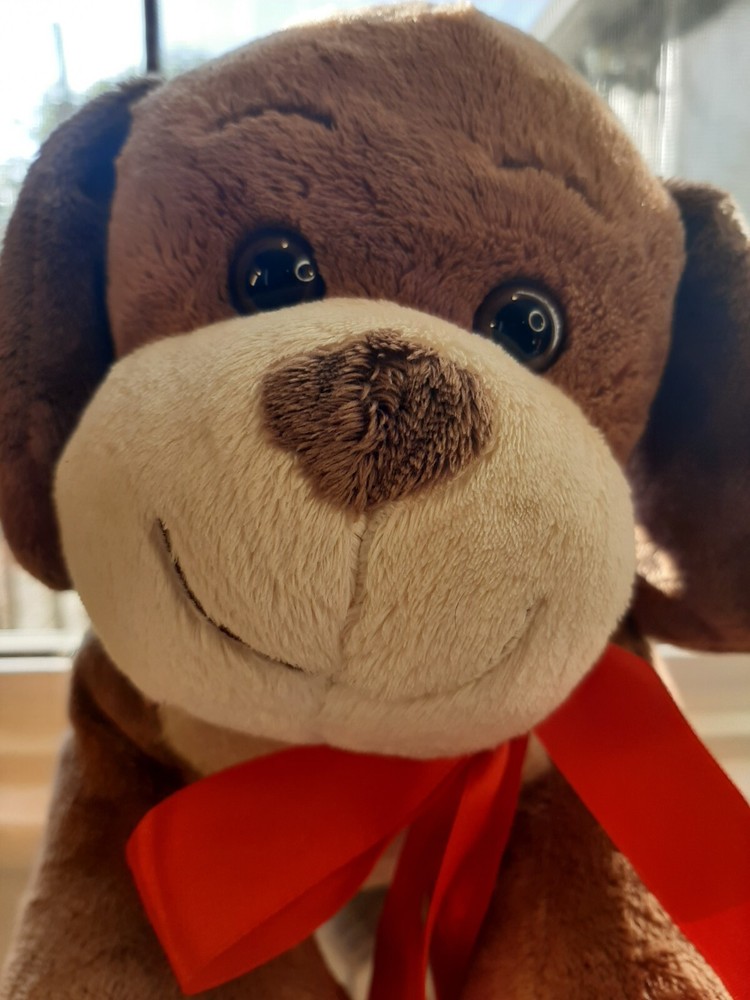 Build A Bear Workshop Brown Dog/Puppy Plush 9