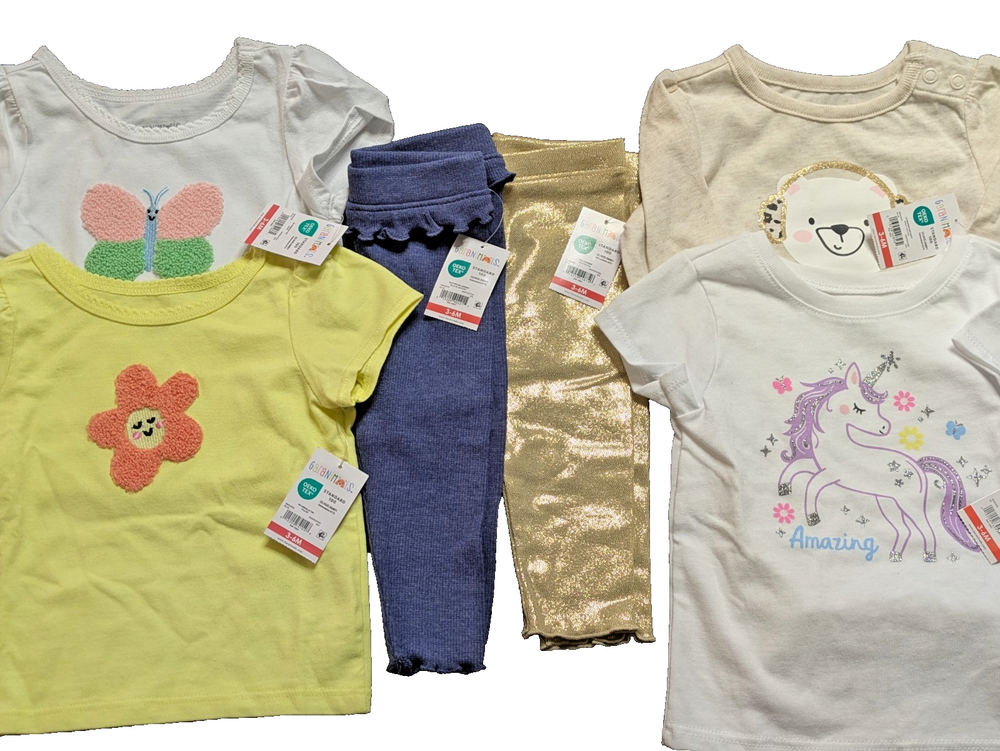 NWT Garanimals 6-Piece Baby Girl 