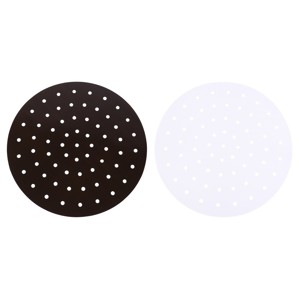 2 Pcs Air Fryer Pans and Trays Pad Baking Liner Non-stick Mat