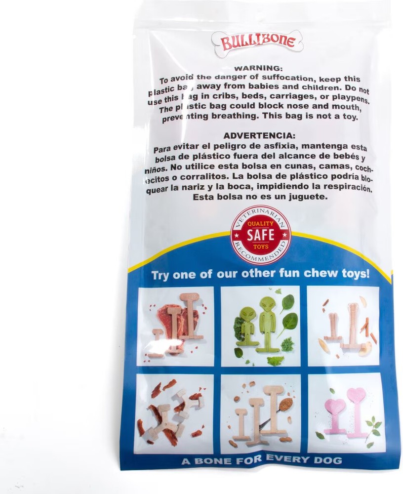 XYYHLC Superbrush Peppermint Flavor Large Dog Chew Toy 3-Pack