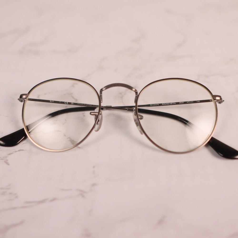 Ray Ban Eyeglasses Frames Only, RB3447V 2620, 50-21-145, Gray