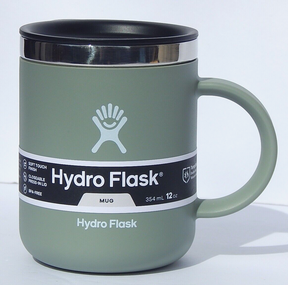Hydro Flask Agave 12 oz Insulated Travel Mug with Lid - New & Authentic