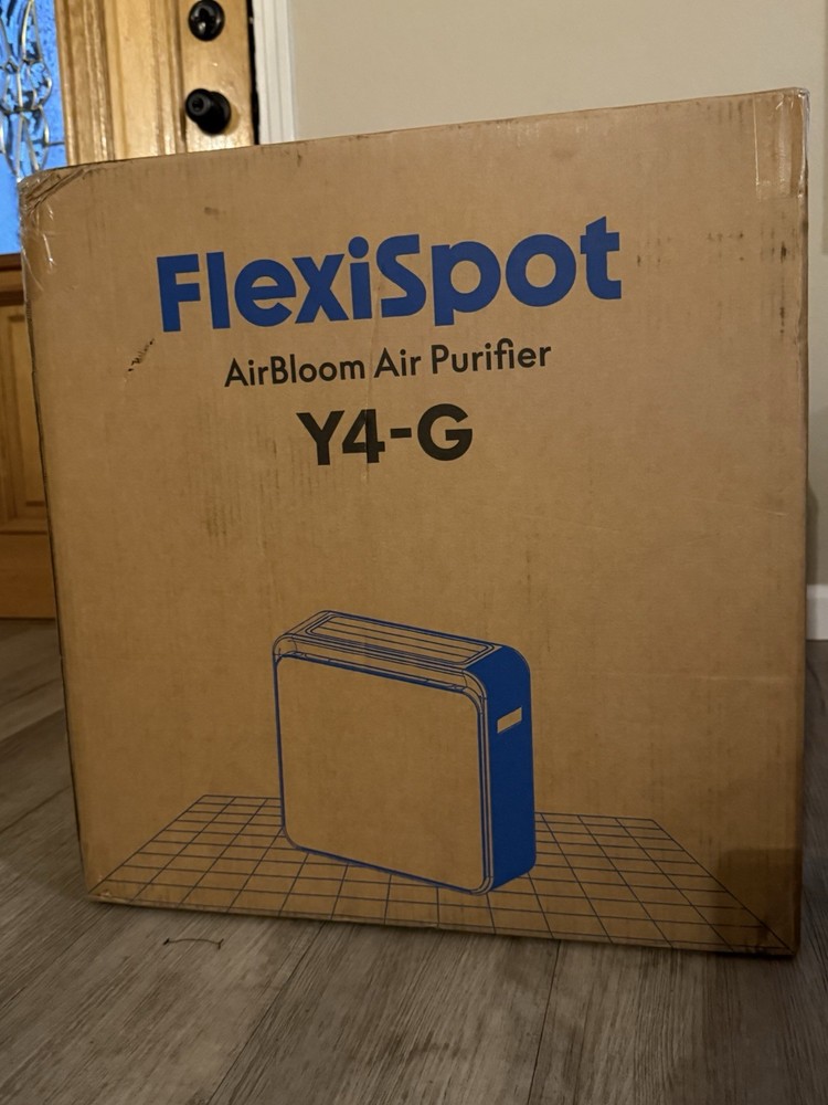 Flexispot FlowElite Air Purifier (Y4) with HEPA And Carbon Filter grey NEW