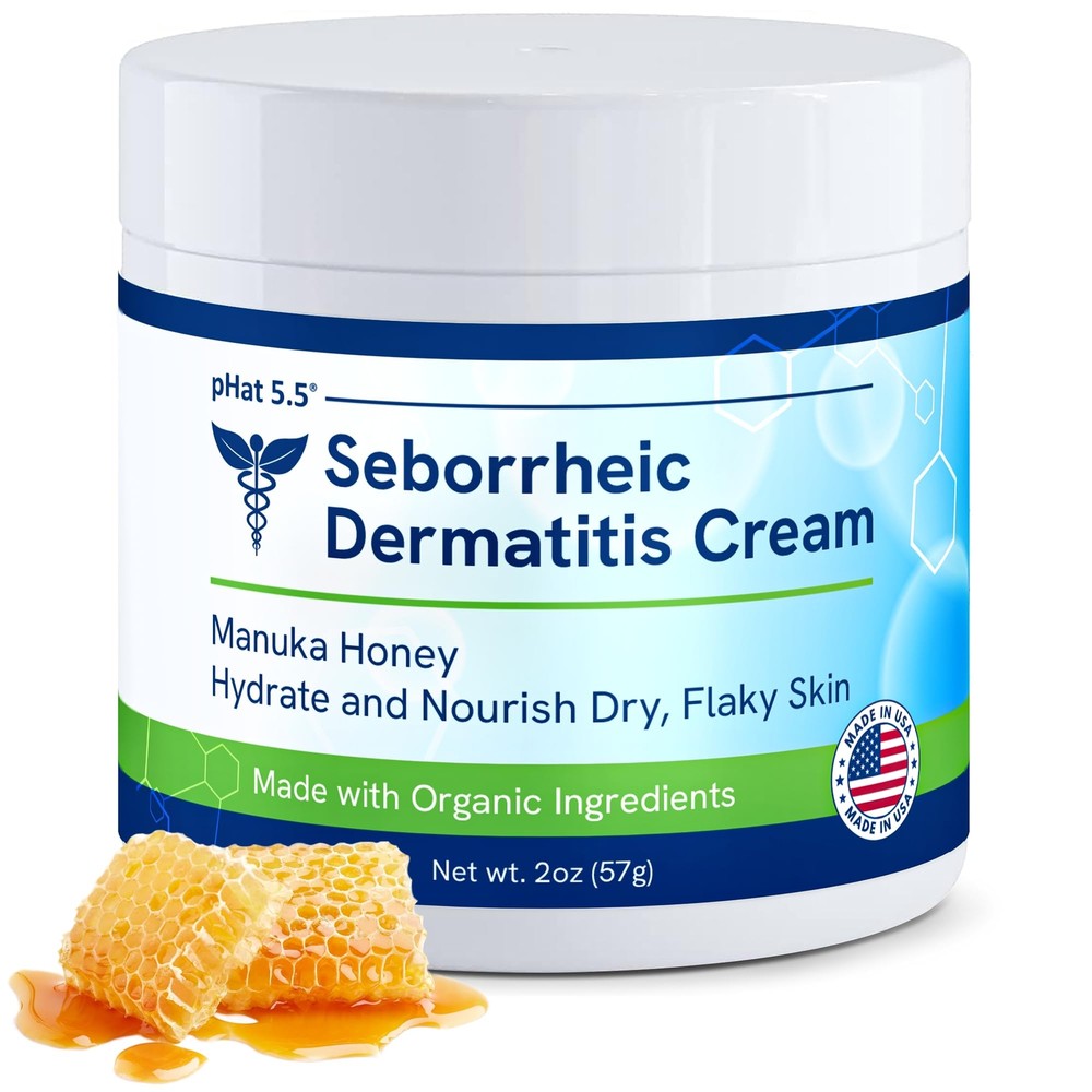 Seborrheic dermatitis Moisturizing Cream & Face Lotion for Women - Soothing R...