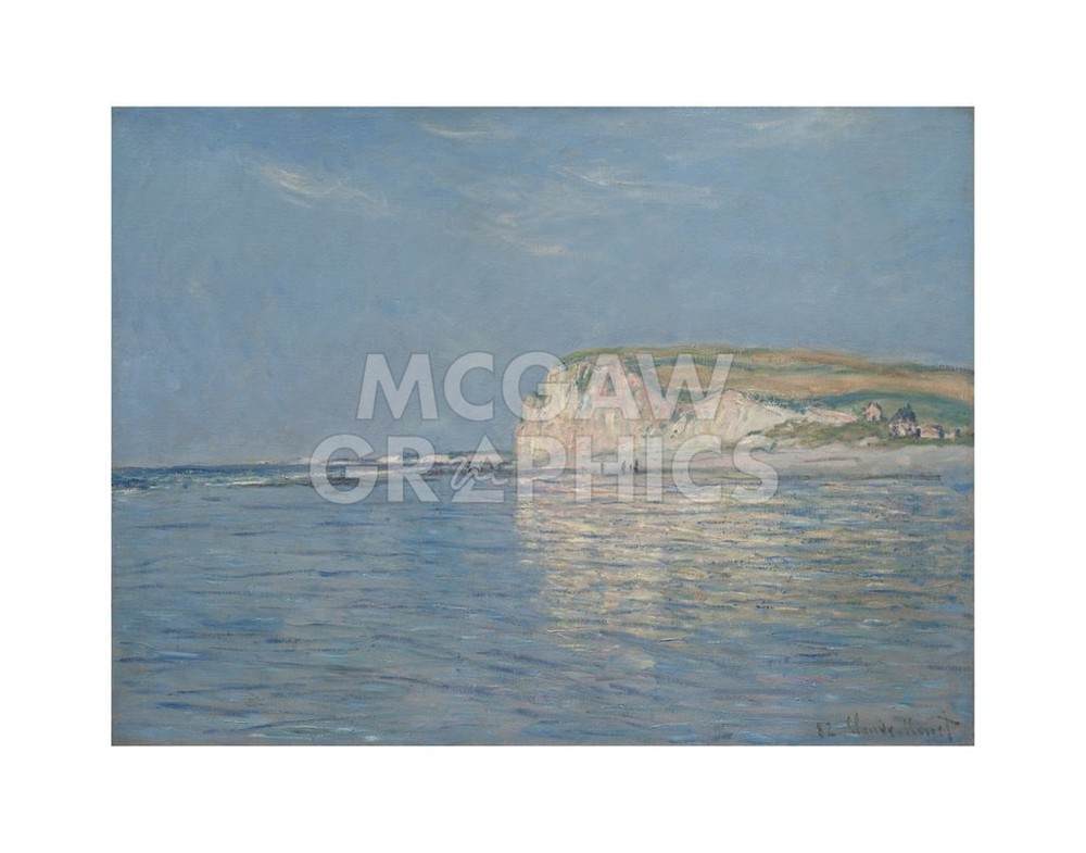 Low Tide at Pourville Near Dieppe, Claude Oscar Monet, Wall Decor Art 11