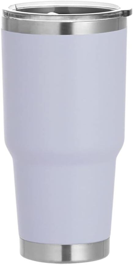 30oz Tumbler Double Wall Vacuum Insulated Travel Mug, Stainless Steel with Lid