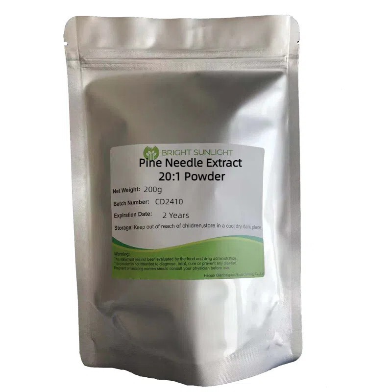 200g Pure 20:1 Pine Needle Extract Powder for Wellness Boost