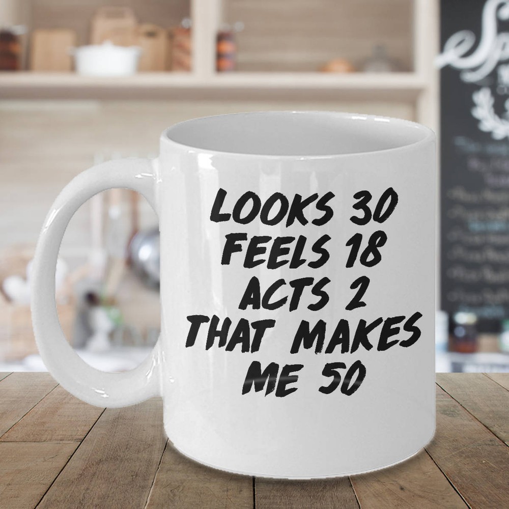 Funny 50th Birthday Mug 50th Birthday Mug 50th Birthday Gift Mugs For 50th