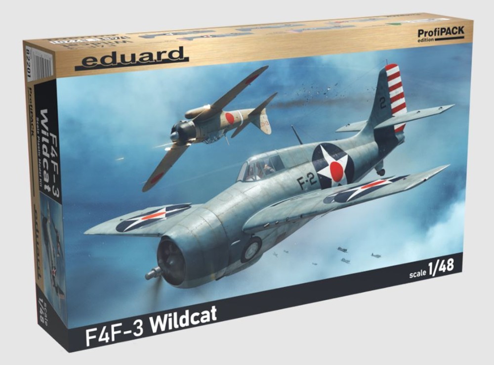 Eduard 82201 F4F3 Wildcat 'Profi-Pack' 1/48 Scale Plastic Model Kit