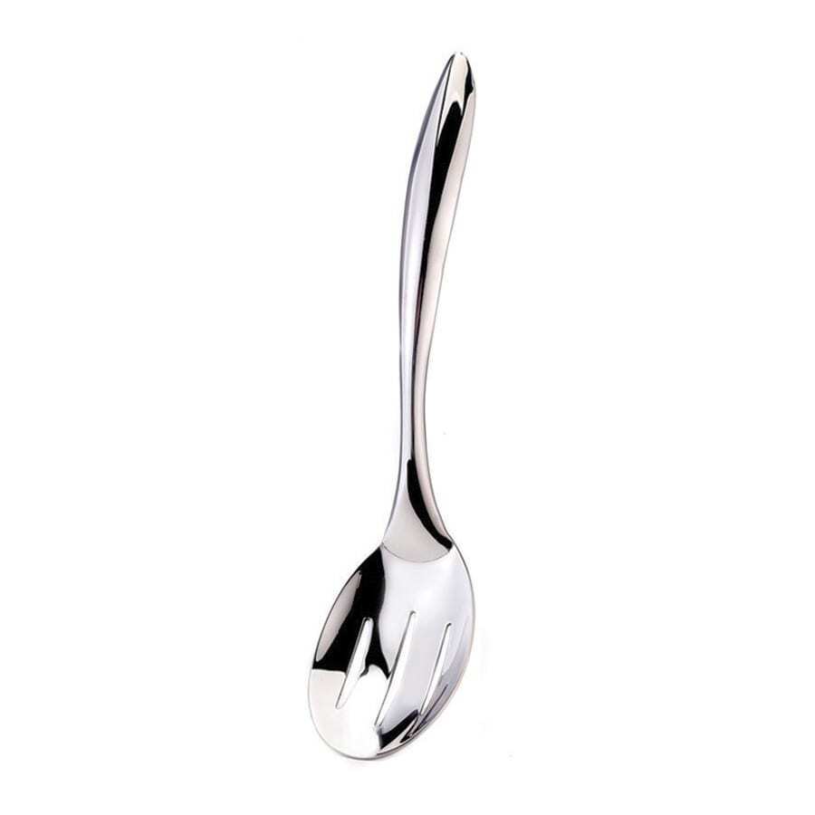 Browne Foodservice 573181 Eclipse 18/8 S/S 10 Slotted Serving Spoon