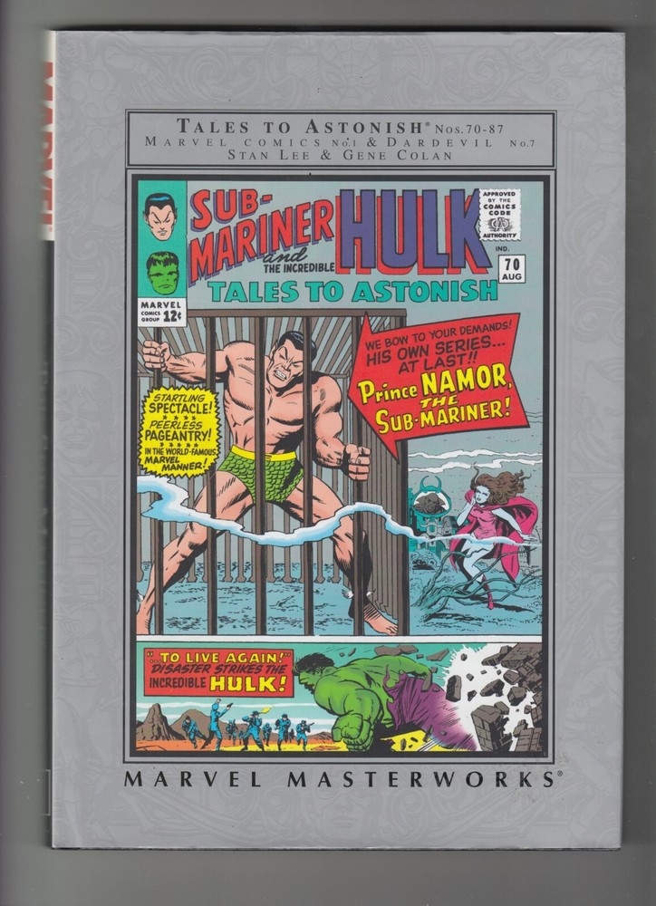MARVEL MASTERWORKS SUB-MARINER VOL 1 TALES TO ASTONISH 70-87+ HC OOP