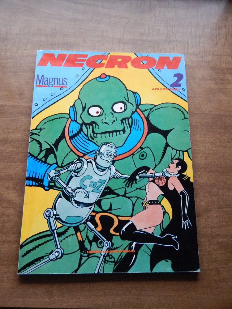 Necron 2 by Magnus (1990, Trade Softcover)   Adults Only  1st Printing