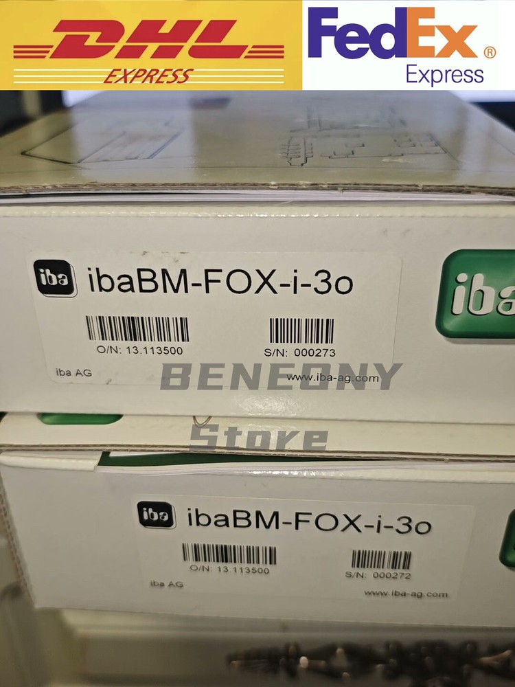 1 PCS ibaBM-FOX-i-3o Optical Fiber Conversion Module Brand New In Box By DHL